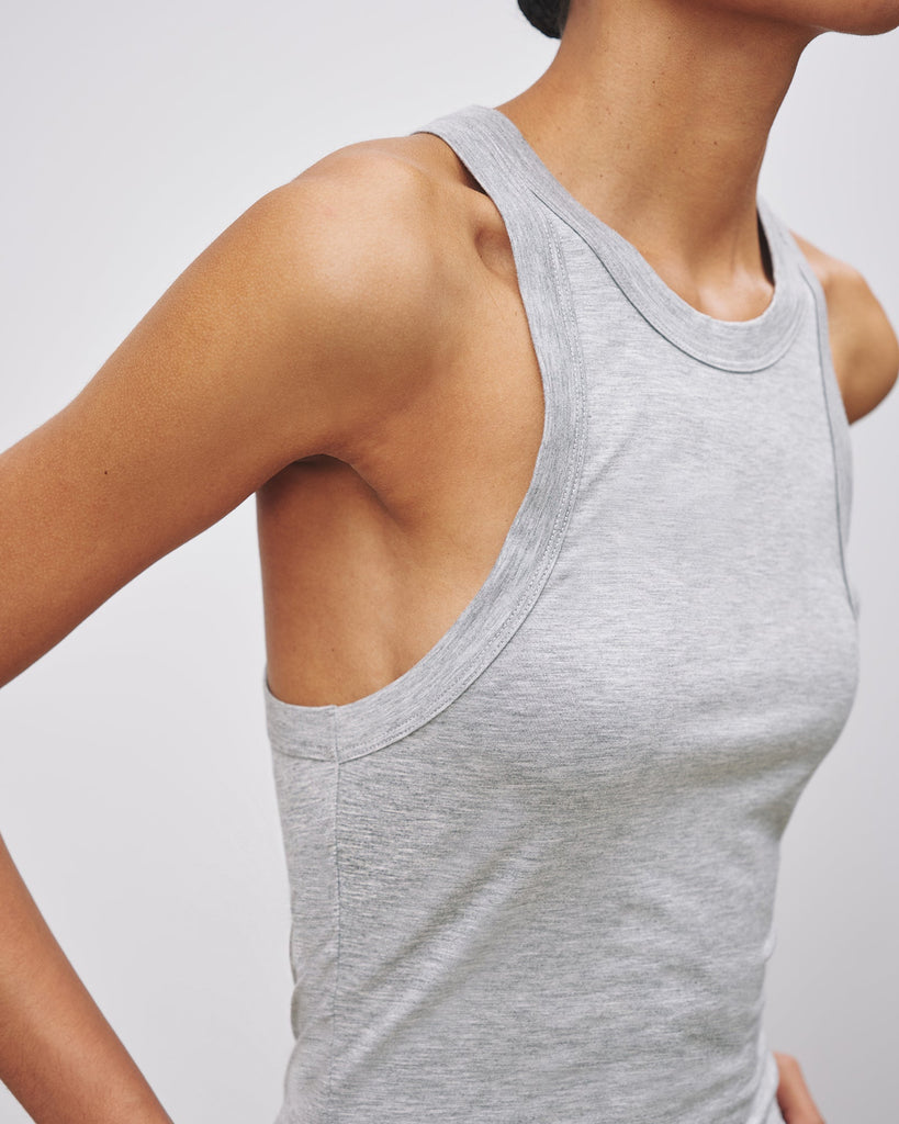 Shanah Tank in Heather Grey