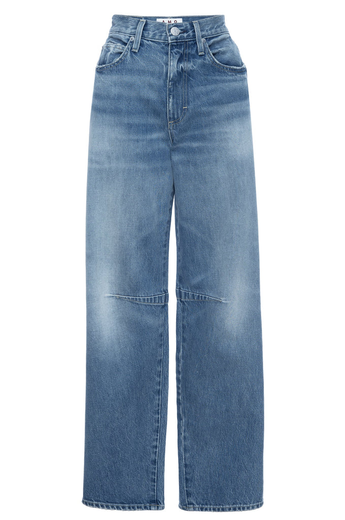Sandra Baggy Low Slung Jeans in Cherry Bomb