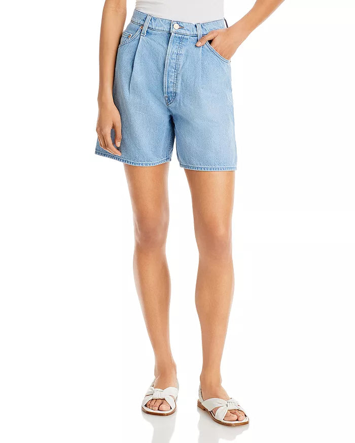 Pleated Fun Dip Shorts in Just A Nibble