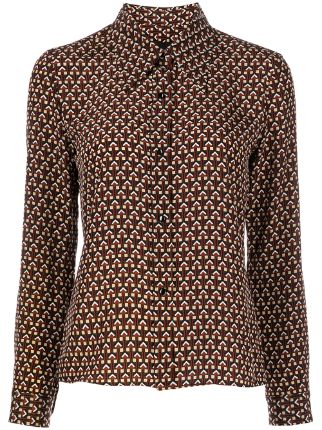 Simone Shirt in Geometric Print