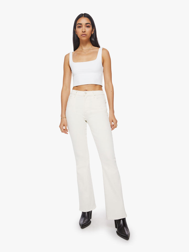 High Waisted Weekender Skimp in Marshmallow