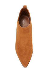 Yale Boots in Med Brown
