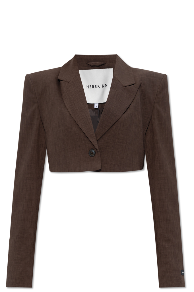 Loreen Blazer in Dark Chocolate