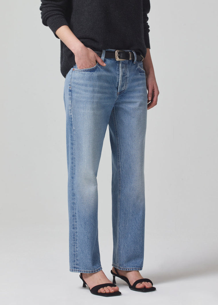 Neve Low Slung Relaxed Jean in Misty