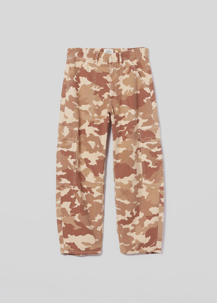 Marcelle Low Slung Cargo in Sand Camo