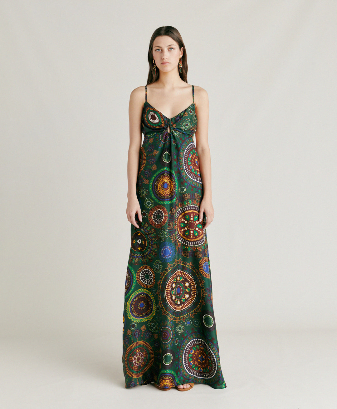Jolie Dress in Verdone Multicolor