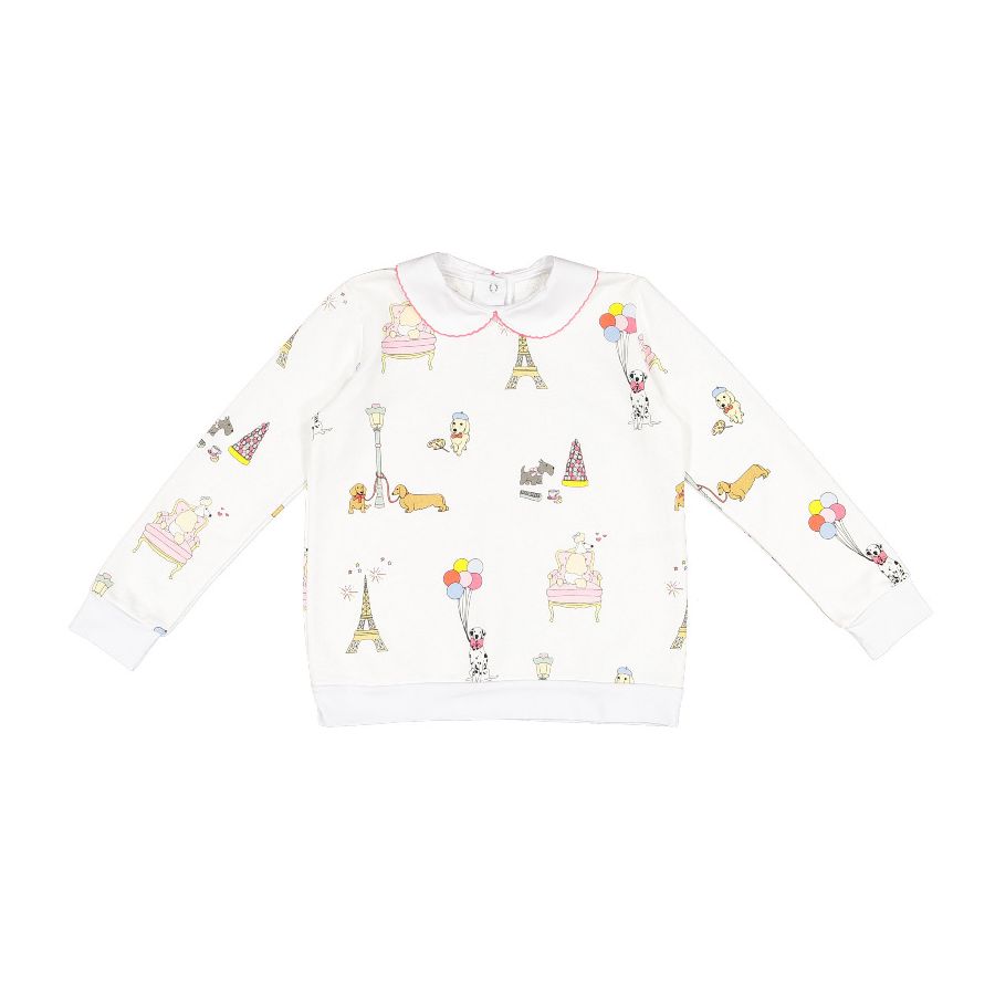 Dogs in Paris Sweatshirt