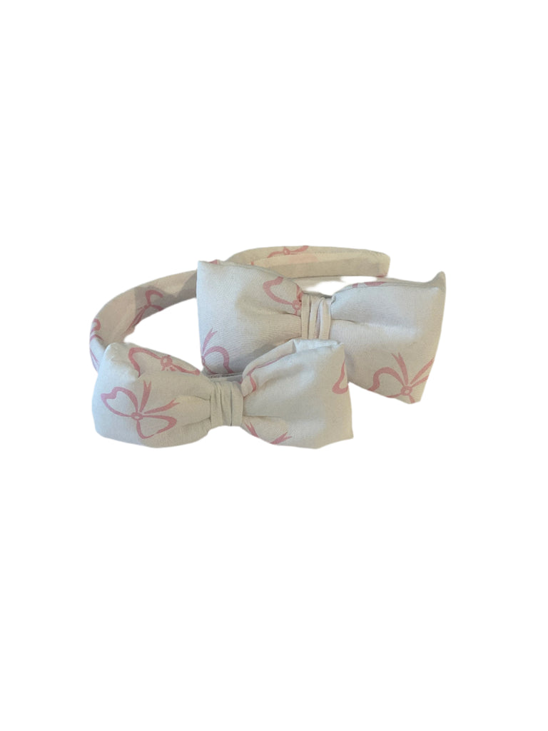 Pink Bows Headband