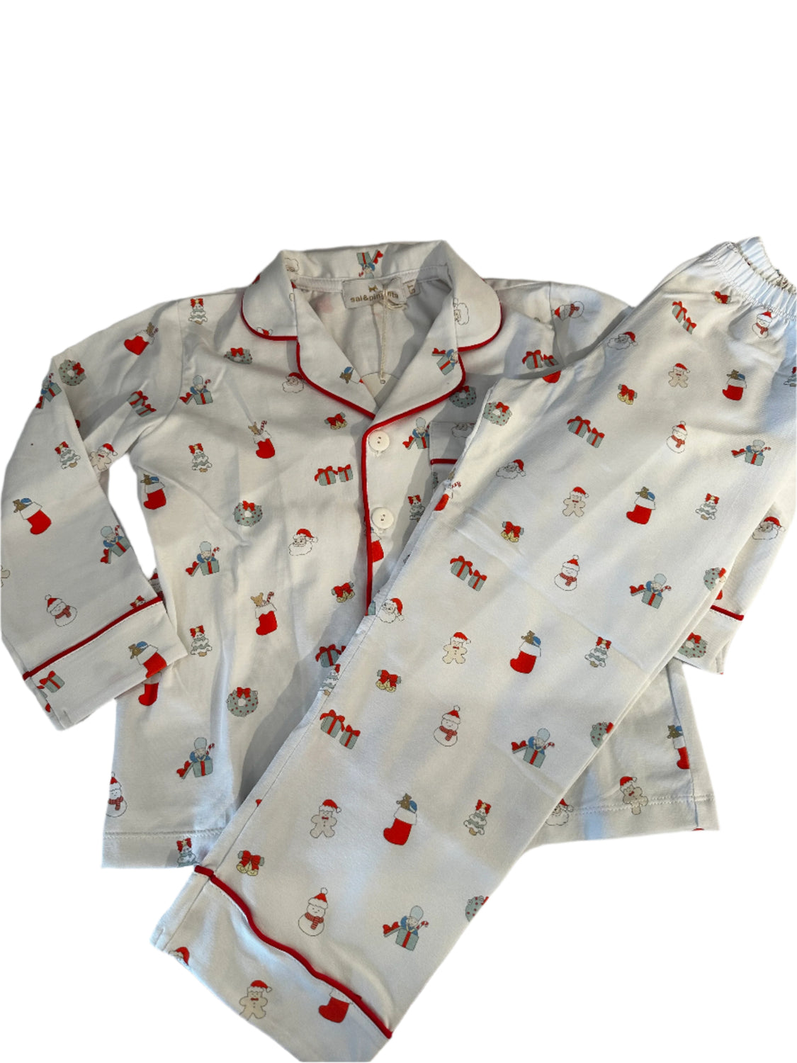 *Exclusive* Full Stocking Boy Pajama Set