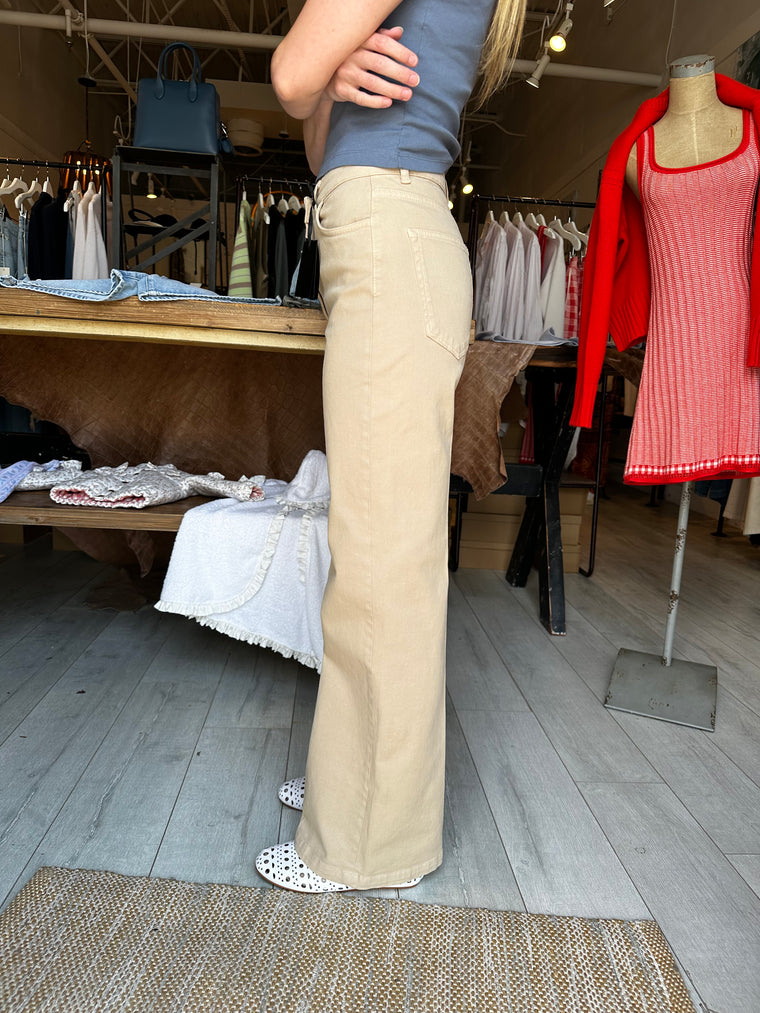 Seventy Denim Trousers in Beige
