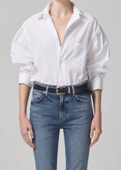 Kayla Shirt in Optic White