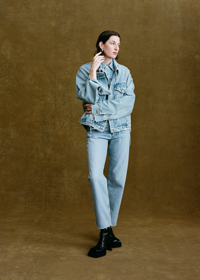 90s Mid Rise Loose Fit in Snapshot