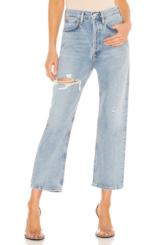 90s Crop Pant in Echo