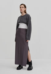 Nuna Skirt in Steel Grey