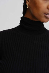 Bob Blouse Merino Wool in Black