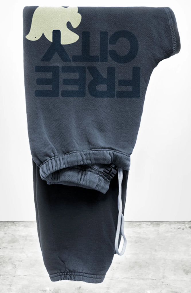 Free city grey sweatpants sale
