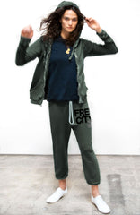 Superfluff Lux Zip Hoodie in Bush