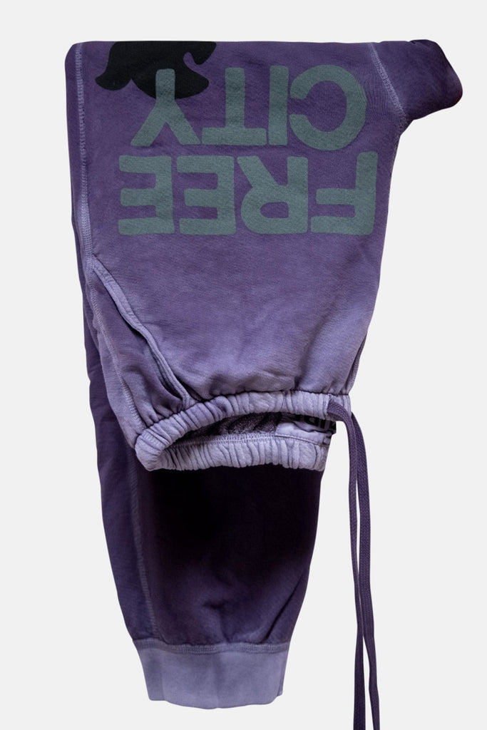 Large Sunfades Pocket Sweatpant in Purple Plant