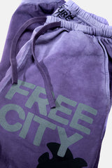 Large Sunfades Pocket Sweatpant in Purple Plant