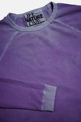 Lucky Rabbits Sweatshirt in Purple Rabbit