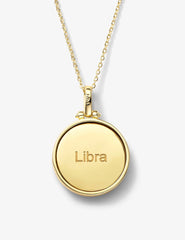 Zodiac Constellation Necklace in Gold