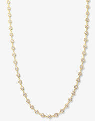 "She's So Fire" 36" Necklace in Gold