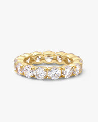 Grand Heiress Ring in Gold/White Diamondettes