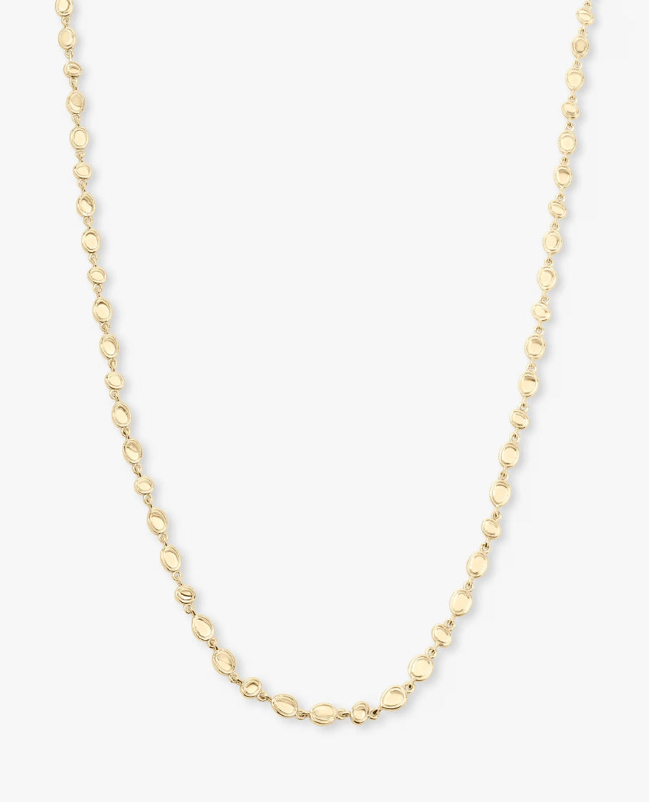 Baby "She's A Natural" Infinity Necklace in Gold