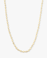 Baby "She's A Natural" Infinity Necklace in Gold