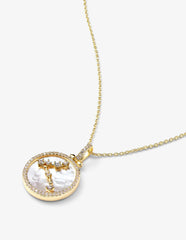 Zodiac Constellation Necklace in Gold