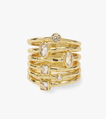 Monroe Ring in Gold