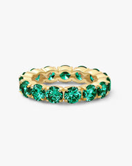 Grand Heiress Ring in Gold/Emerald