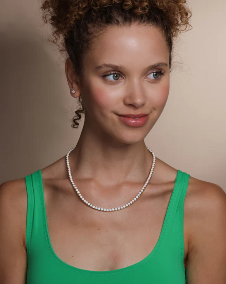 Grand Heiress White Opal Necklace 18