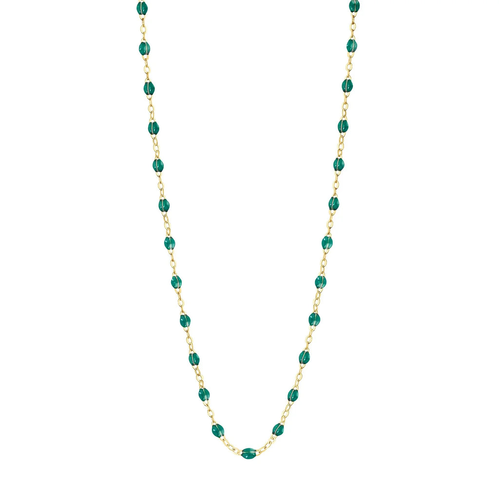 Gigi Classic Necklace 16.5” in Emerald