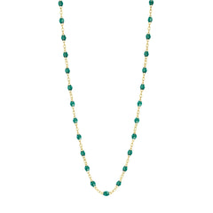 Gigi Classic Necklace 16.5” in Emerald