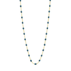 Gigi Classic Necklace 16.5” in Jeans