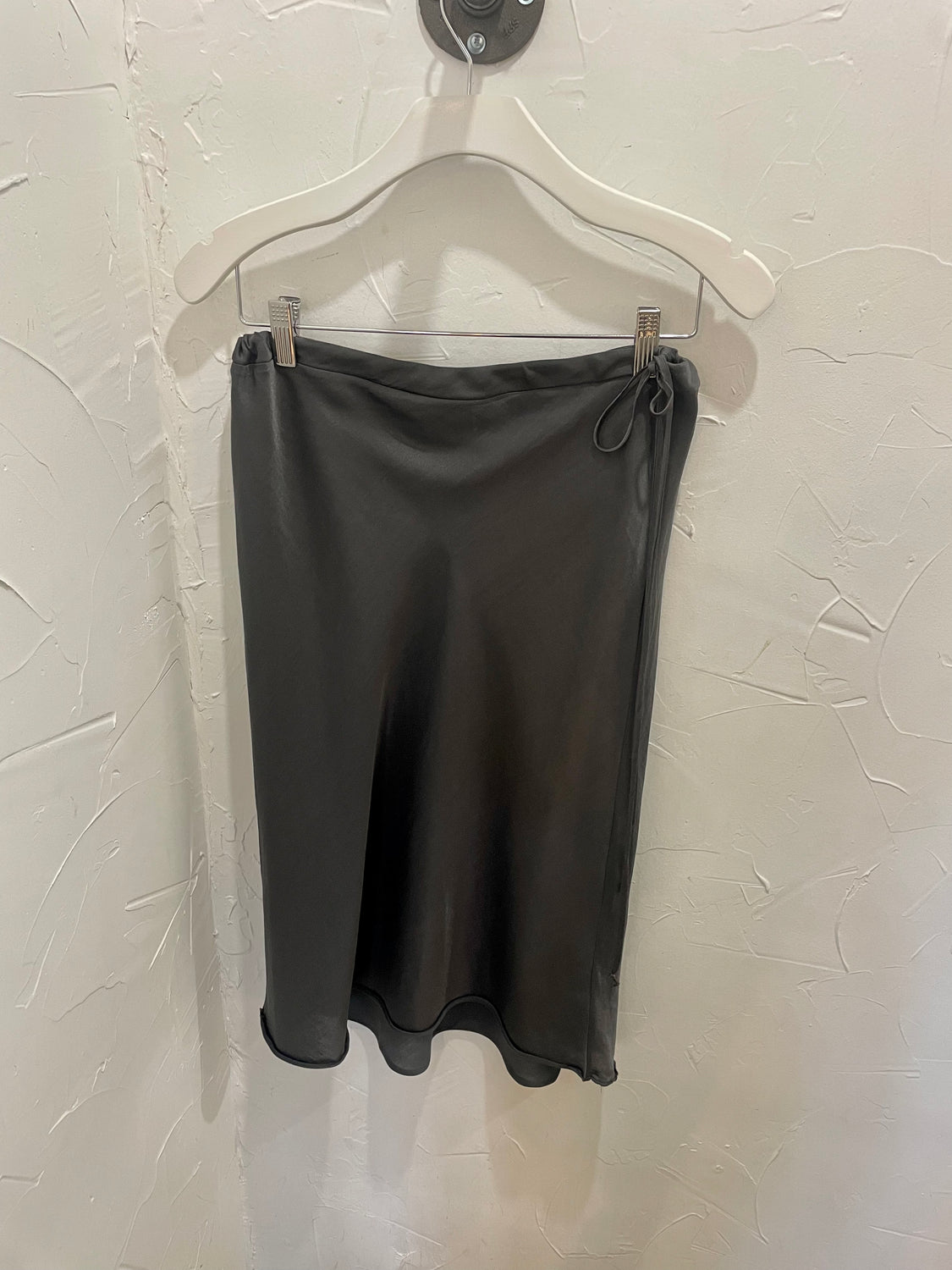 Paperbag Skirt in Iron
