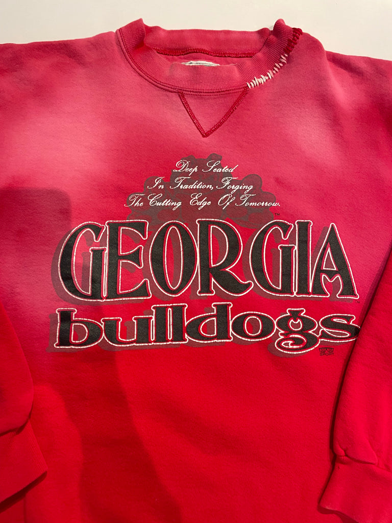 Vintage 90s UGA Sweatshirt in Red