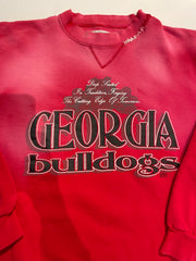 Vintage 90s UGA Sweatshirt in Red
