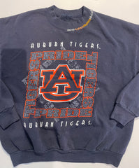Vintage Auburn Tigers Sweatshirt in Navy