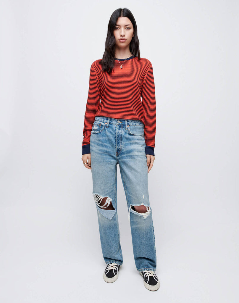 90s Crop Low Slung in Medium Raf