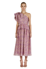 Athena Dress One Strap in Lavender