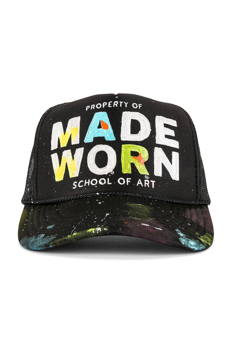 School of Art Trucker Hat in Black