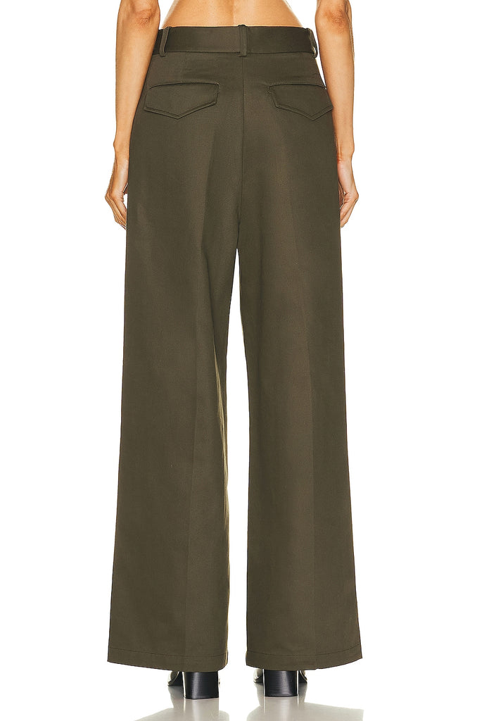 Johan Pant in Army Green