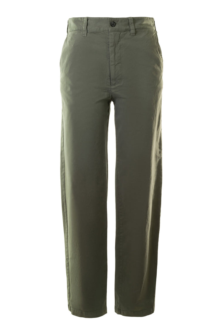 Eliot Boy Pant in Admiral Green