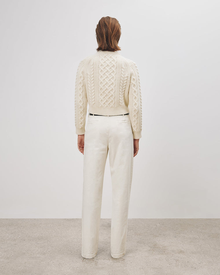 Eliot Boy Pant in Stone