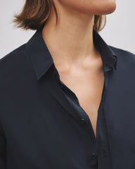 Gaia Slim Shirt in Midnight