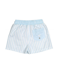 Blue Sailor Trunks in Stripe