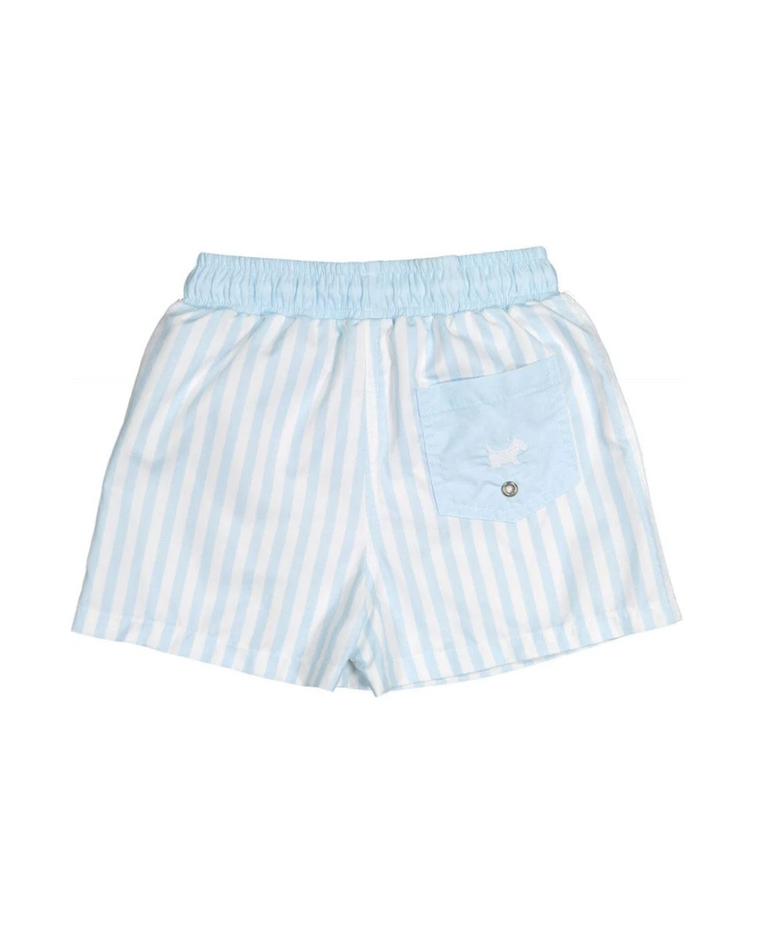 Blue Sailor Trunks in Stripe