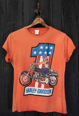 Harley Davidson Tee in Orange